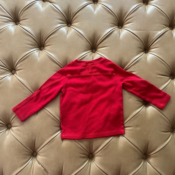 Ralph Lauren Red Kids Long Sleeve Thermal - Picture 4 of 4